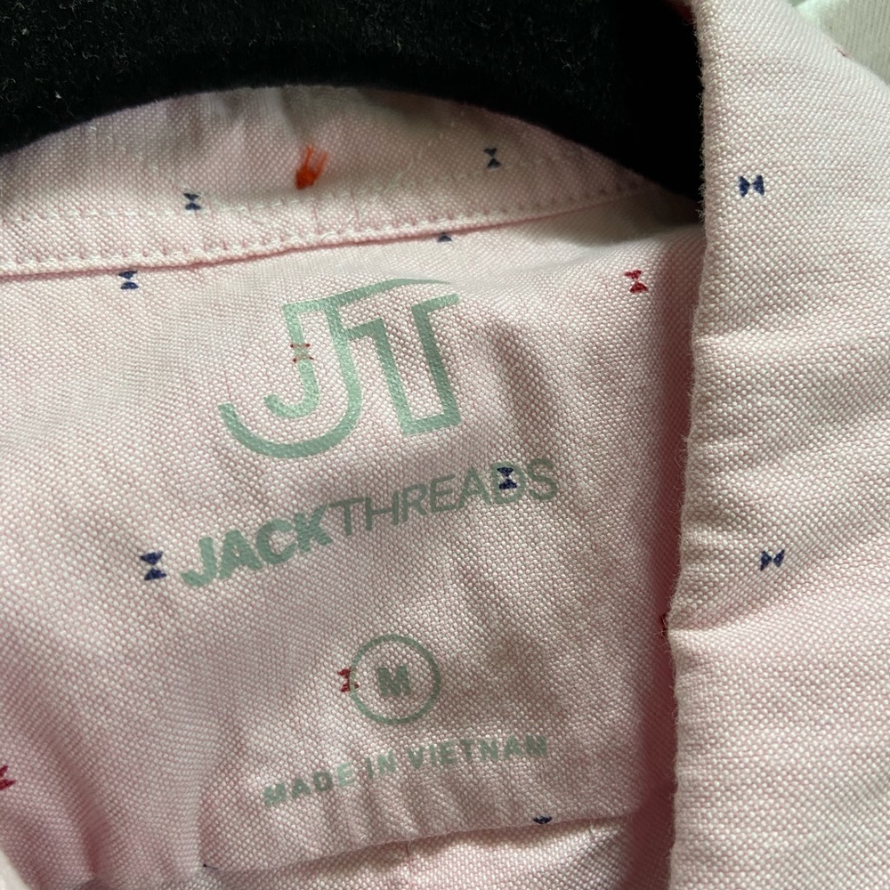 Jackthread Ss Button Down Shirt Medium - image 3
